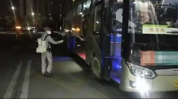 深圳企業復工復產，公司班車疫情防控不放松